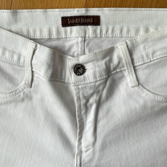 JAMES JEANS TWIGGY WHITE JEANS, 27 - Picture 3 of 5